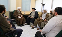 تشریح فعالیت های گروه منابع حدیثی پژوهشکده علوم و معارف حدیث با حضور حضرت آیت الله ری شهری