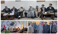 دیدار و جلسه رئیس پژوهشگاه قرآن و حدیث با مدیر مرکز تراث الحله