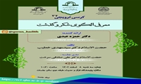 کرسی علمی ترویجی معرفی الگوی شکر و گذشت برگزار می شود