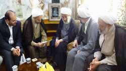 دیدار مسئولان پژوهشگاه با تولیت عتبه حسینی علیه السلام
